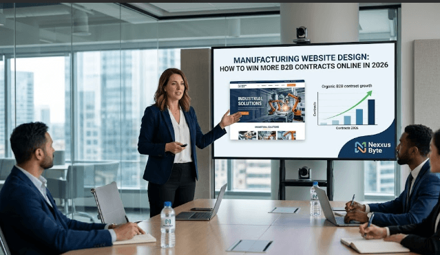 Manufacturing Website Design How to Win More B2B Contracts Online in 2026