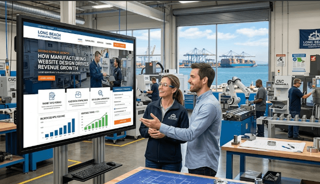 How Manufacturing Website Design Drives Revenue Growth for Long Beach Manufacturers How Manufacturing Website Design Drives Revenue Growth for Long Beach Manufacturers