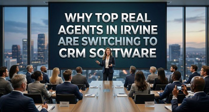 Why Top Real Estate Agents in Irvine Are Switching to Custom CRM Software Why Top Real Estate Agents in Irvine Are Switching to Custom CRM Software